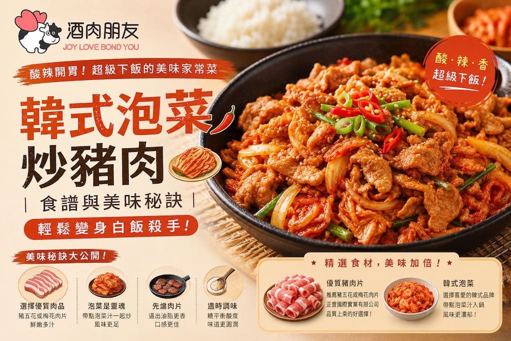 韓式泡菜炒豬
